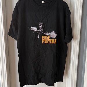 Black Pulp Fiction Graphic Tee